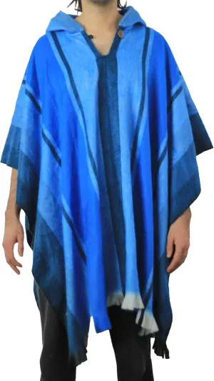 ALPAKITAS Premium Alpaca Wool Poncho for men and women  Western Hooded Cape for Men & Women  Soft & Warm Mexican ponchos