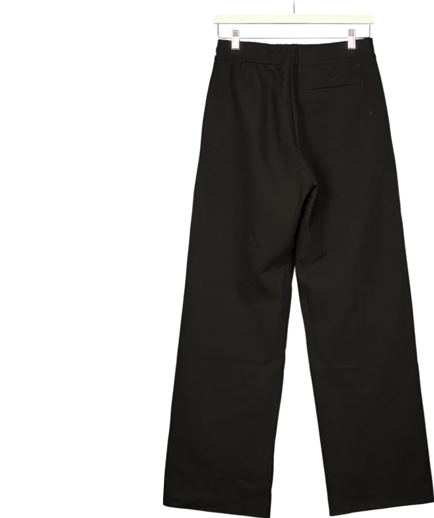 BOA Black Formal Jogger Trousers UK XS