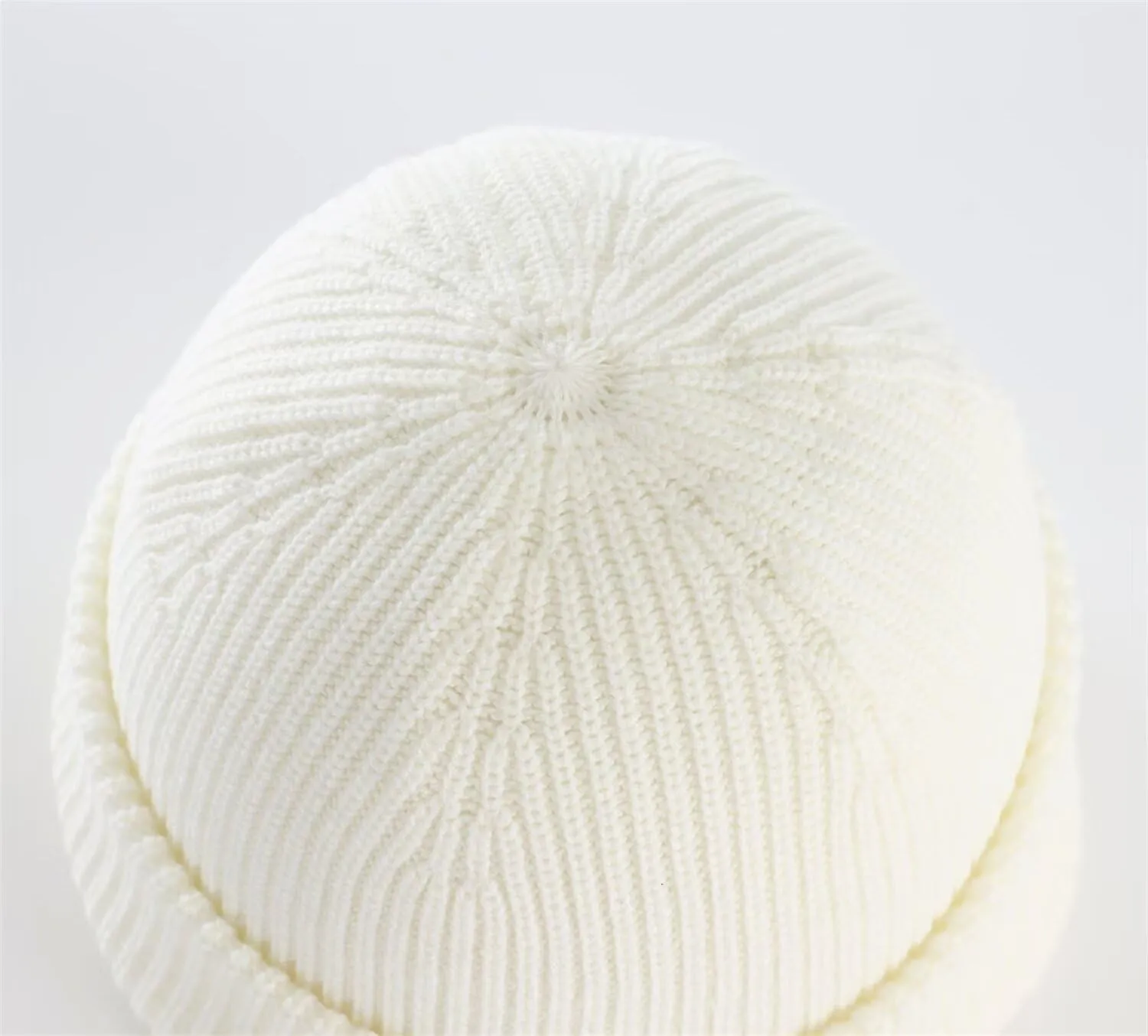 Connectyle Short Fisherman Beanie Hats for Men Women Acrylic Winter Warm Hat Knit Cuffed Beanies Watch Cap