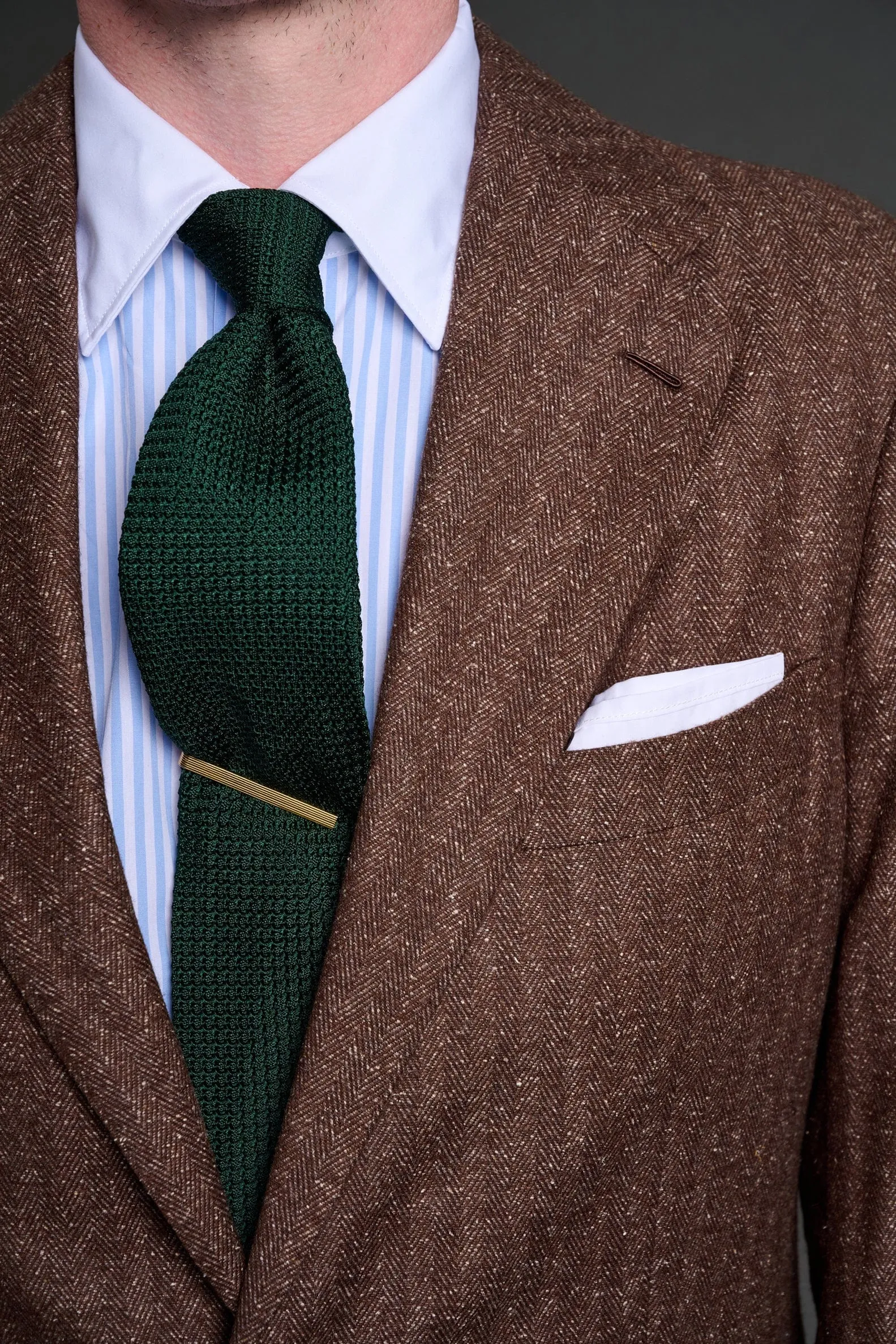 Summer Tweed Herringbone Jacket
