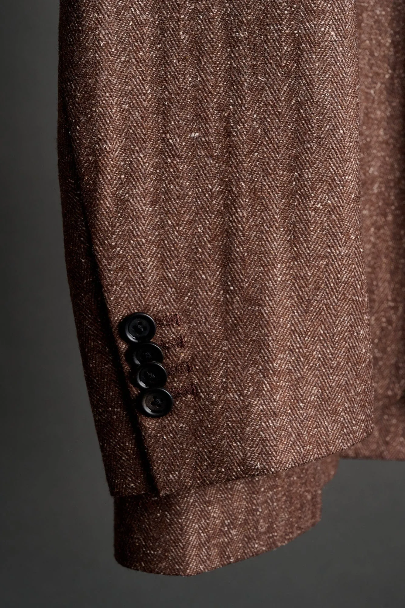 Summer Tweed Herringbone Jacket