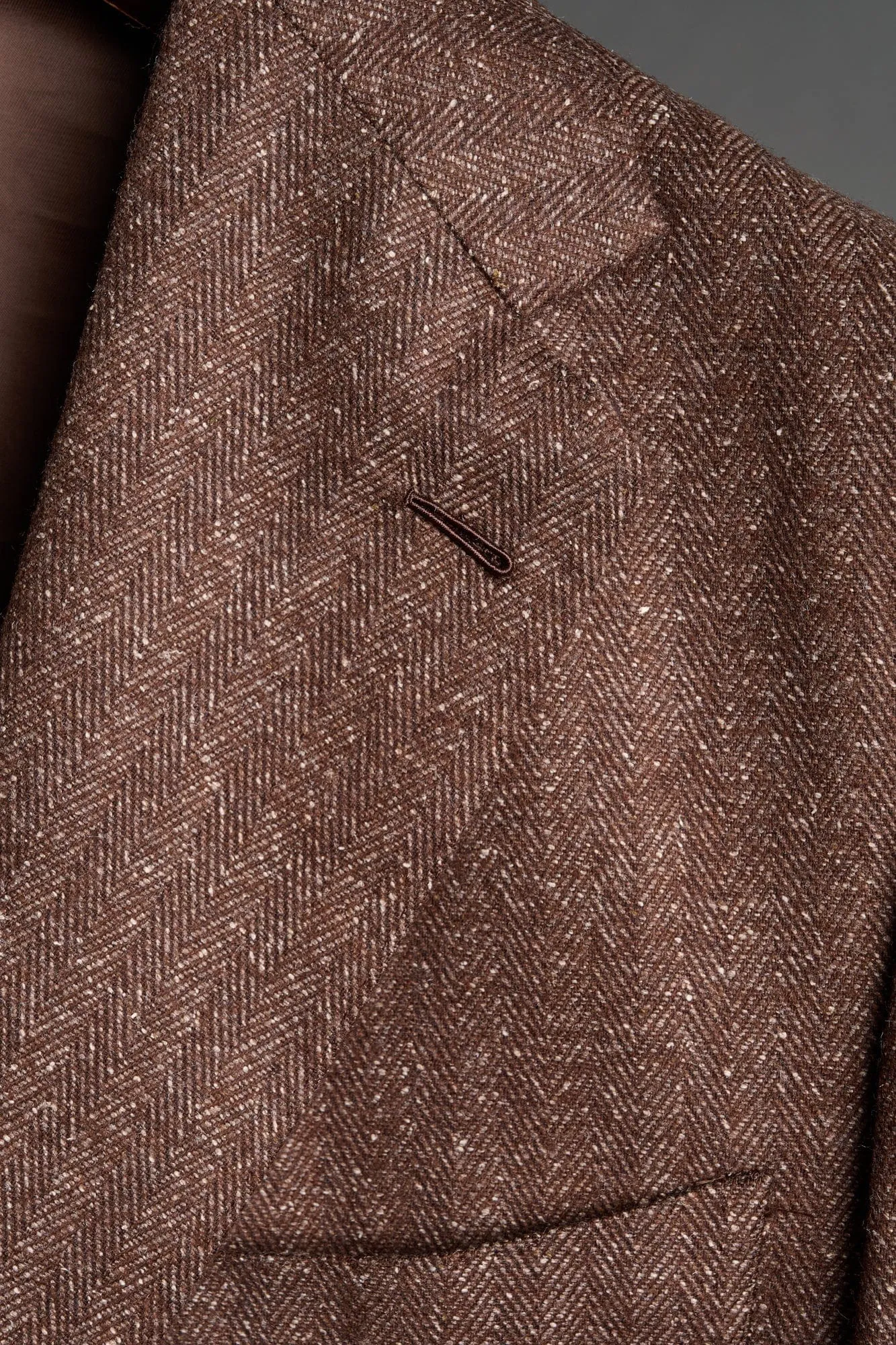 Summer Tweed Herringbone Jacket