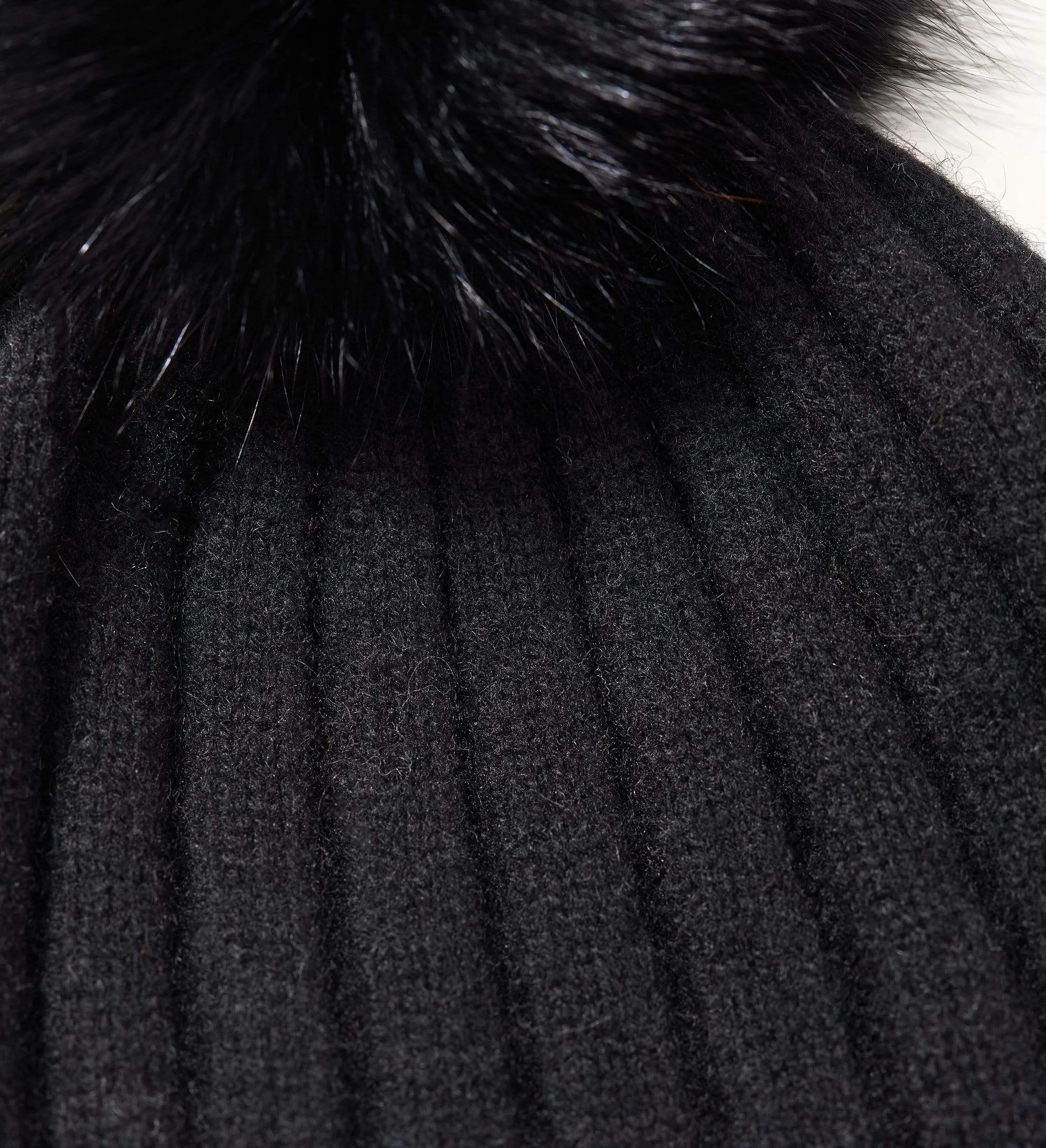 The Removable Pom-Pom Cashmere Beanie